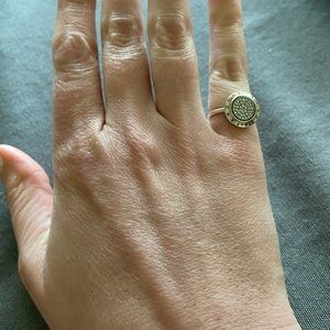 Pandora logo sparkle ring 🌟